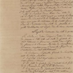 Illus 2. Le thtre de Cahors. Archives dpartementales du Lot, dlibrations du conseil municipal de la ville, 1832 : 2 O 62/6