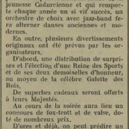 Archives dpartementales du Lot. Le Journal du Lot du 8 janvier 1930