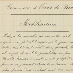 Notes communales de l'instituteur de Tour-de-Faure, Archives dpartementales du Lot : 1 T 124