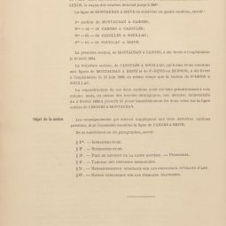 illus 4-B. La 2e gare de Cahors. Archives départementales du Lot, rapport sur l'exécution des travaux, vers 1891 : 74 S 4