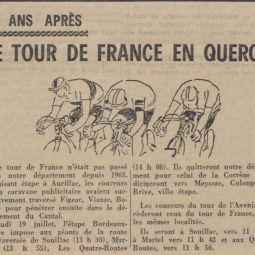Archives départementales du Lot. La Vie quercynoise du 14 juillet 1973