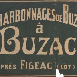 Archives dpartementales du Lot : 62 J 73 Enseigne des Charbonnages de Buzac 