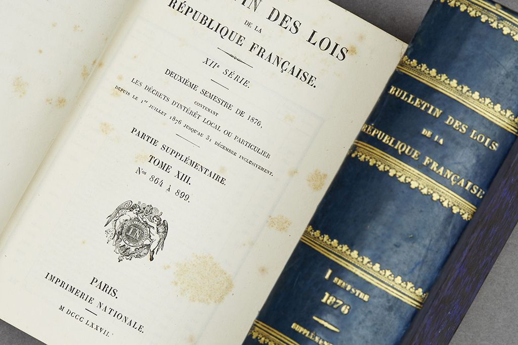 Bulletin des lois de 1876
