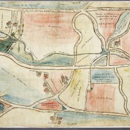 Plan de Pechpeyroux : C 1303 Archives départementales du Lot