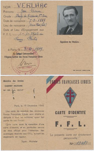 Fonds Etienne Verlhac, Archives départementales du Lot : 96 J 10