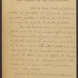 Notes communales de Frayssinhes, Archives départementales du Lot : 1T424