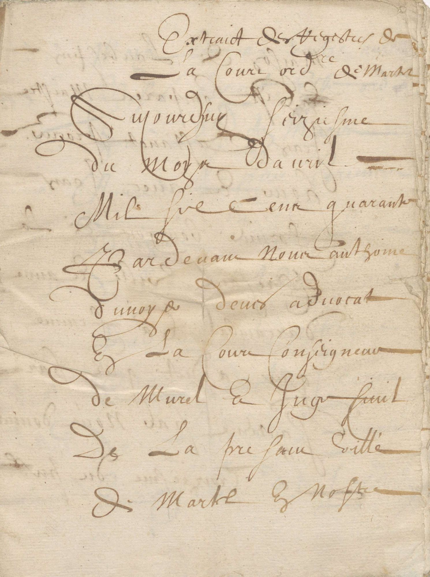 Archives départementales du Lot : 98 J 57 page 1