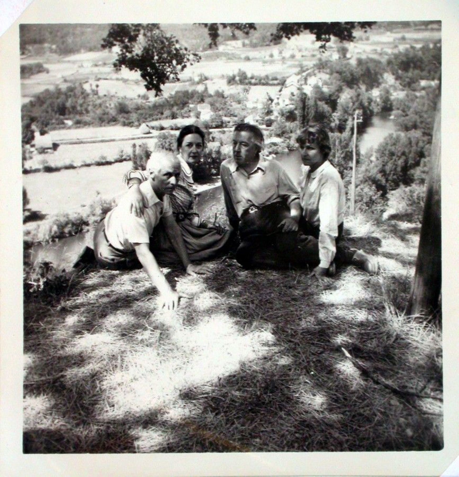 André Breton à Saint-Cirq-Lapopie  